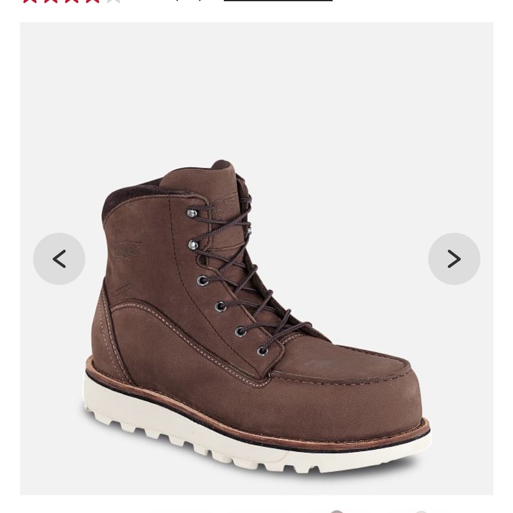 Red Wing Boots size 6 wide women’s